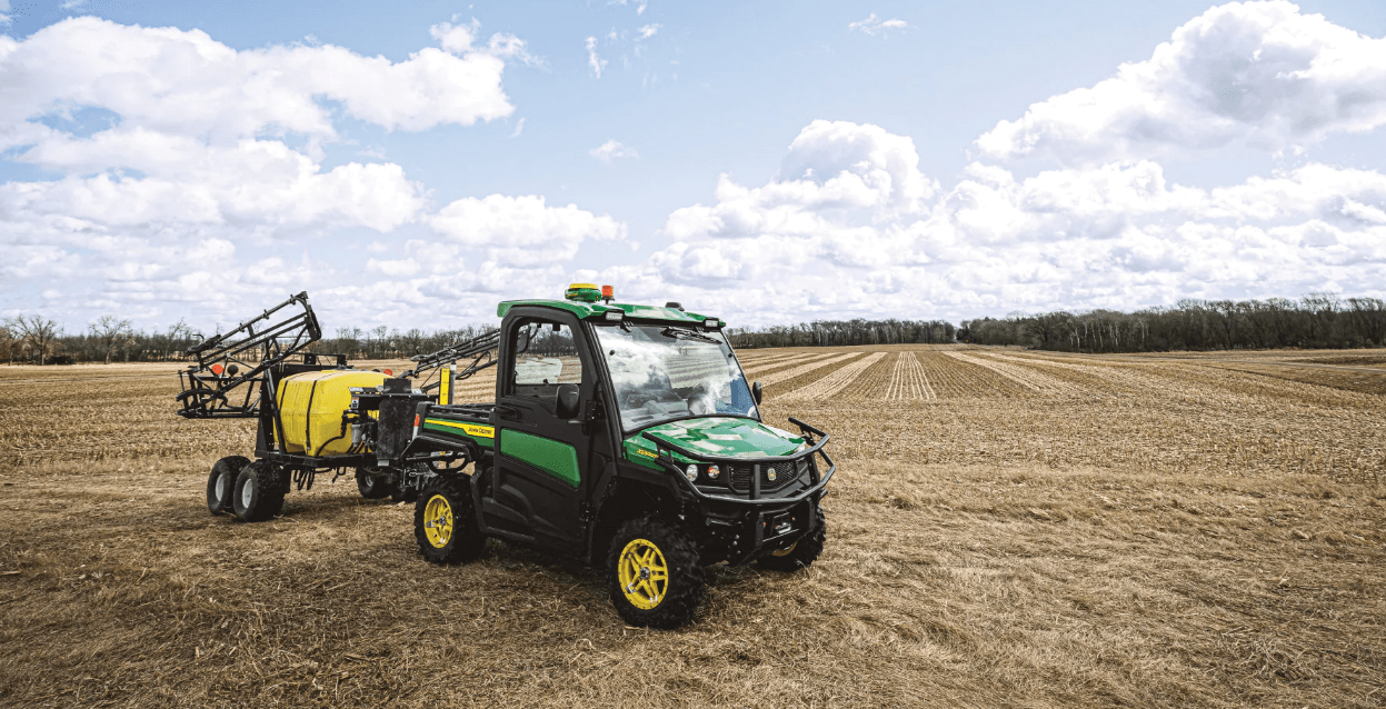 John Deere Gator with AutoTrac support