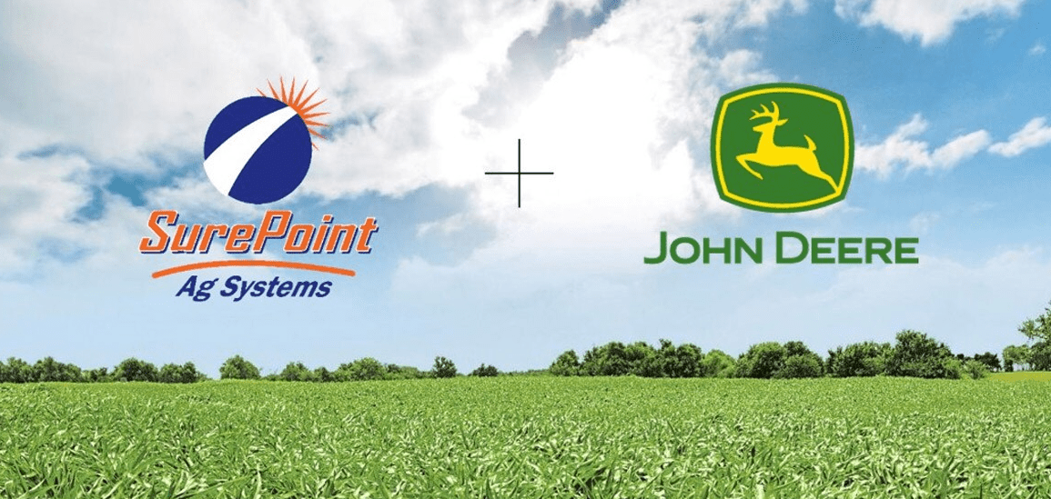 John Deere and SurePoint Ag Systems form a joint venture