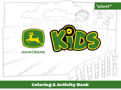 John Deere - Activity Books -Plant