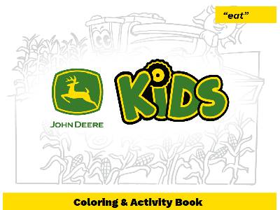 John Deere - Activity Books - eat