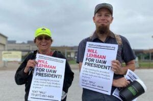 Deere workers express support for Will Lehman as UAW president: “Everything he says is true.”