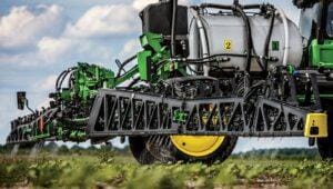 John Deere has announced the European launch of its See and Spray application system.
