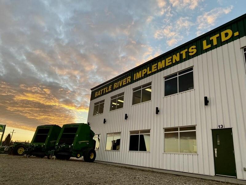 Battle River Implements is an authorized dealer of John Deere agricultural equipment and parts